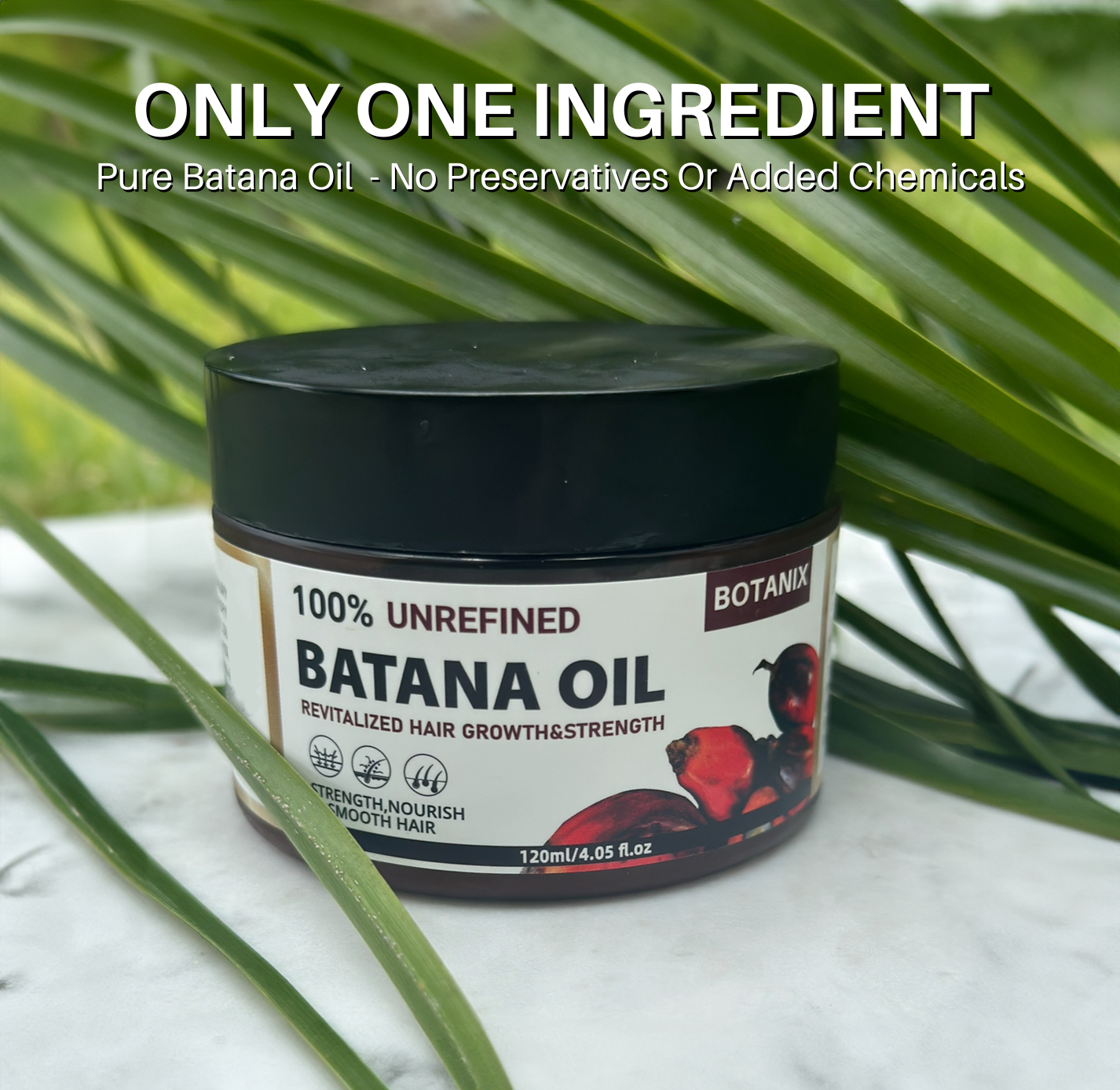Men's Natural Batana Hair & Beard Growth Oil