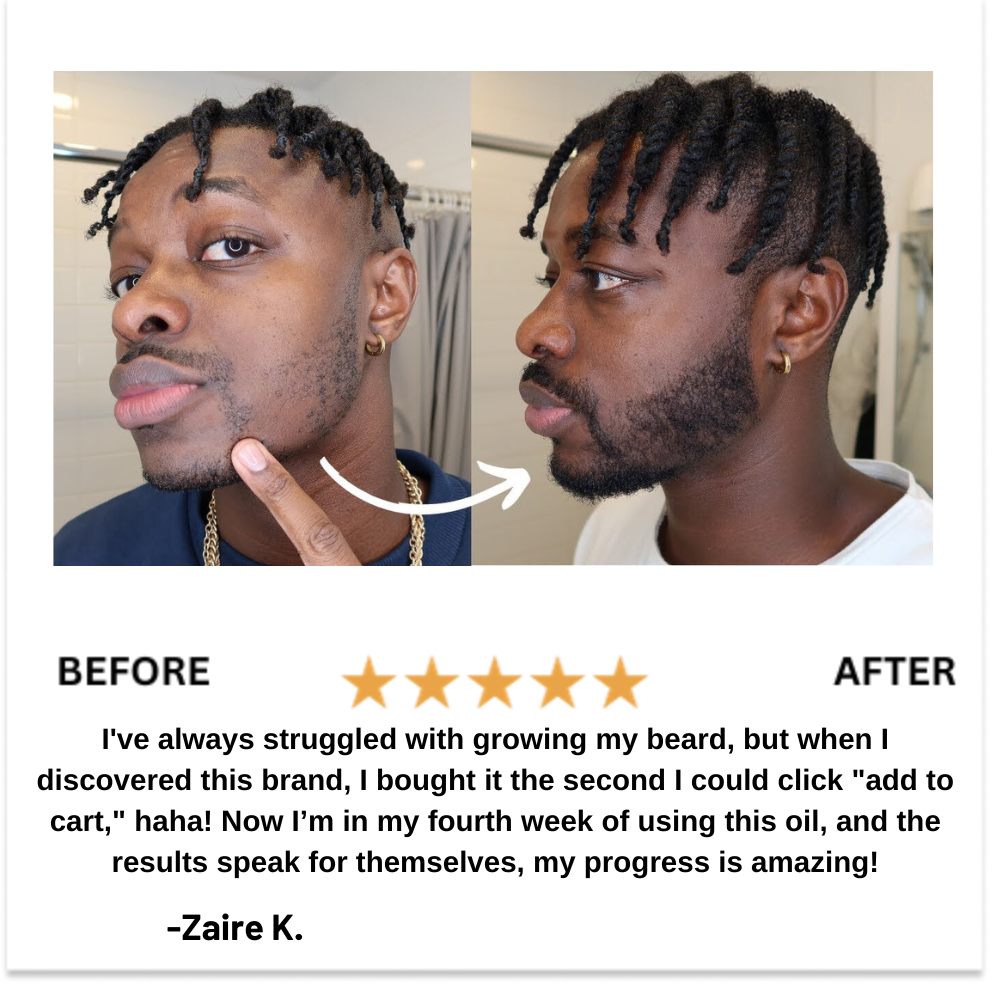 Men's Natural Batana Hair & Beard Growth Oil