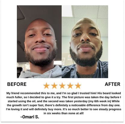 Men's Natural Batana Hair & Beard Growth Oil
